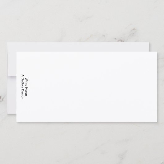 Witte Reiger Kaart (Achterkant)