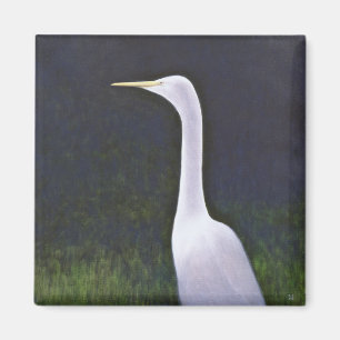 Witte Reiger Magneet