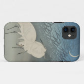 Witte reigers en maan, Ohara Koson Case-Mate iPhone Case (Achterkant (horizontaal))