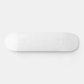 Witte rendiervis / Cariou Silhouette Skateboard (Horizontaal)