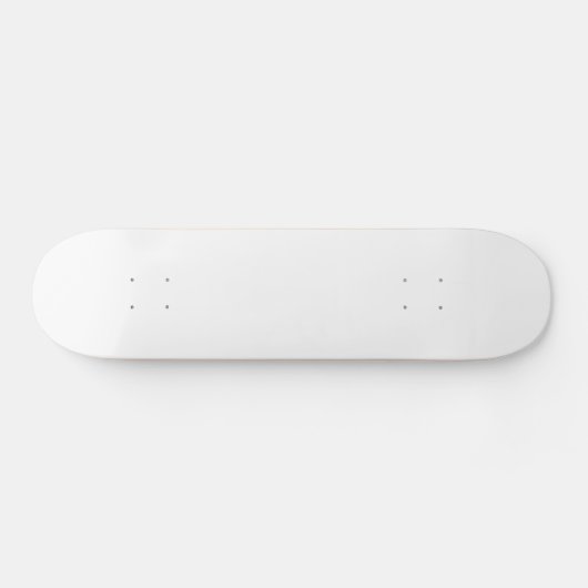 Witte rendiervis / Cariou Silhouette Skateboard (Horizontaal)