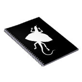 Witte reptiel notitieboek (Rechterzijde)