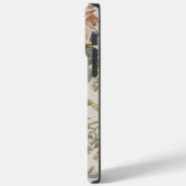 Witte Retro  Bloemen Boho Esthetisch Case-Mate iPhone Case (Achterkant / Links)