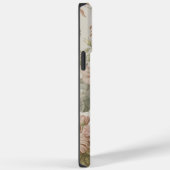 Witte Retro  Bloemen Boho Esthetisch Case-Mate iPhone Case (Achterkant / Rechts)
