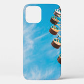 Witte reuzenrad onder duidelijke hemel in de ochte Case-Mate iPhone case (Achterkant)