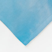 Witte reuzenrad onder duidelijke hemel in de ochte fleece deken (Hoek)