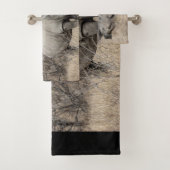 Witte Rhino Bad Handdoek (Insitu)