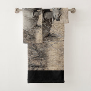 Witte Rhino Bad Handdoek