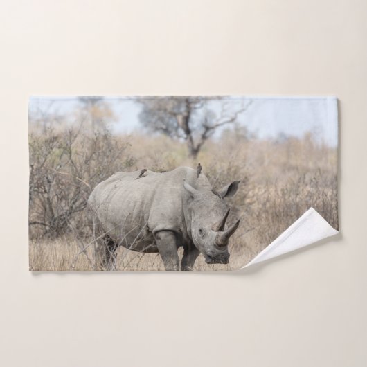 Witte Rhino Bad Handdoek (Handdoek)