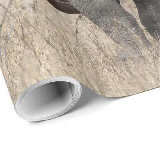 Witte Rhino Cadeaupapier (Rol Hoek)