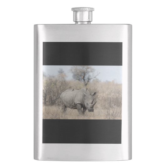 Witte Rhino Flacon (Voorkant)
