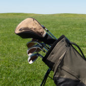 Witte rhino golfheadcover (Insitu)