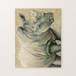 Witte Rhino Legpuzzel