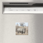 Witte Rhino Magneet (Insitu (Vaatwasser))