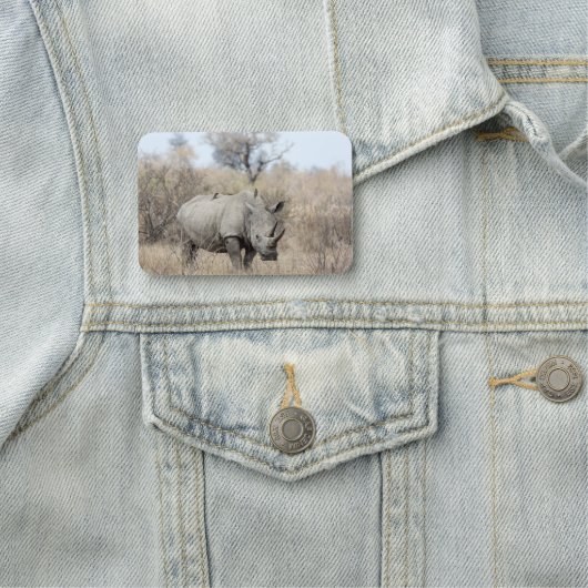 Witte Rhino Naamplaatje (In situ)