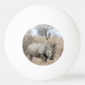 Witte Rhino Pingpongbal (Achterkant)