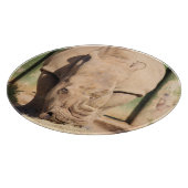 Witte Rhino Snijplank (Hoek)