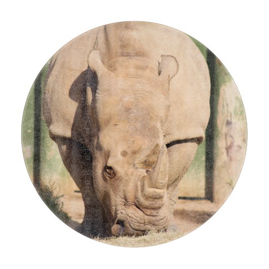 Witte Rhino Snijplank (Voorkant)