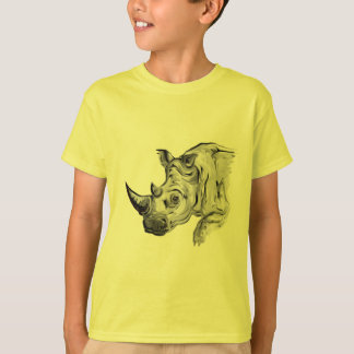 witte rhino t-shirt