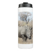 Witte Rhino Thermosbeker (Voorkant)