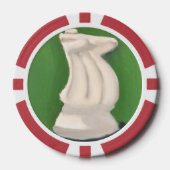 Witte Ridder Poker Chips (Voorkant)
