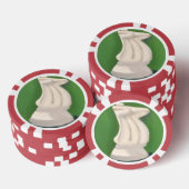 Witte Ridder Poker Chips (Opstapeling)