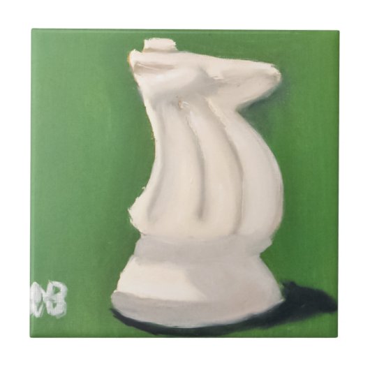 Witte Ridder Tegeltje (Voorkant)