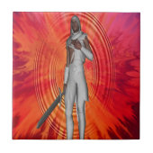 Witte Ridder Tegeltje (Voorkant)