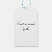 Witte Riding Broom Thunder_Cove Halloween Cadeaulabel (Achterkant)