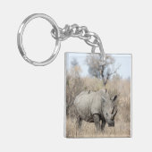 Witte Rijn Sleutelhanger (Voorkant Links)