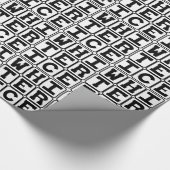 Witte Rijst, Type Graan Cadeaupapier (Hoek)