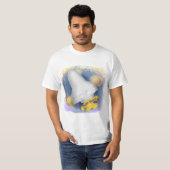 witte Rocket T-shirt (Voorkant volledig)