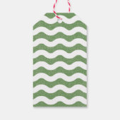 Witte Rode Appel Afstudeerfeest Favor Geschenkkaar Cadeaulabel (Achterkant)
