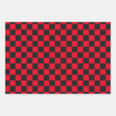 Witte rode Blauwe Gecontroleerde papierbladen voor Inpakpapier Vel (Voorkant 2)