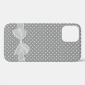 Witte rode boeg op pooldots Case-Mate iPhone case (Achterkant (horizontaal))