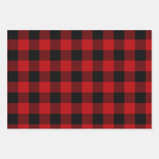 Witte rode en steenkoolbuffels, Canadees Inpakpapier Vel (Voorkant 2)