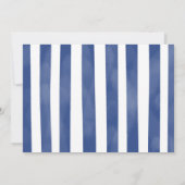 Witte & Rode honkbal foto uitnodiging (Achterkant)