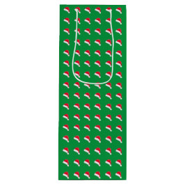 witte rode kerstkerstmis wijn cadeautas