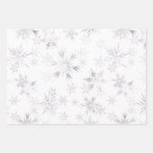 Witte & Rode Kerstmis Inpakpapier Vel (Voorkant 3)