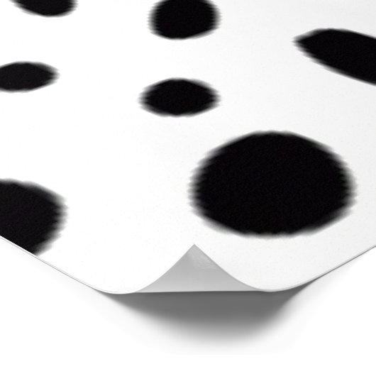 witte rode lippen rockabilly art poster (Hoek)