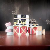 Witte Rode Notenkraker Soldaten inpakpapier