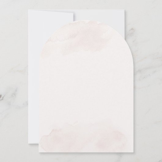 Witte & Rode Roos Elegante Spaanse Bruiloft Kaart (Achterkant)