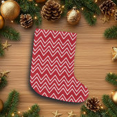 Witte Rode Winter Feestelijk Grote Kerstsok