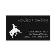 Witte Rodeo cowboyvorm