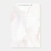 Witte rog, elegant, modern post-it® notes (Voorkant)