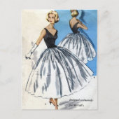 Witte rok briefkaart (Voorkant)