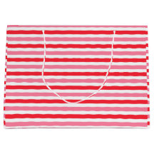 Witte Rood Roze Strepen Bruidsdouche