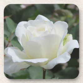 Witte Roos Bier Onderzetter