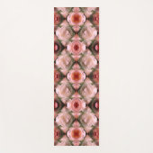 Witte roos bloemenkunst Abstract getint Yogamat (Voorkant)
