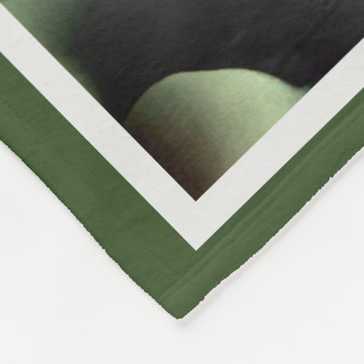 Witte roos bloemig Abstract patroon Fleece Deken (Hoek)